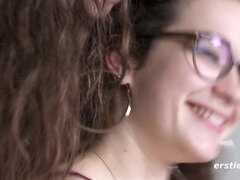 Hairy lesbians Nora and Laura make me cum too