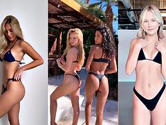 Bikini, Blondine, Braunhaarige, Kompilation