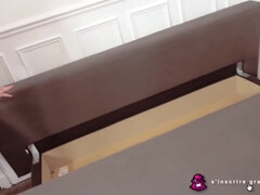 Grosse titten, Blondine, Spermaladung, Doppelpenetration, Französisch, Hd, Selbstgemacht, Realität