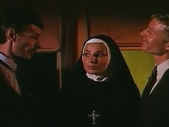 Beautiful babe in corset gets her pussy pleased in bar