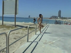 Amateur, Cul, Nana, Gros cul, Brunette brune, Fétiche, Public, Chatte