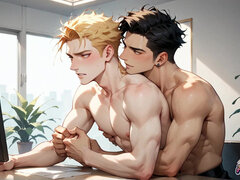 Office Muscle Cumshot Sensation