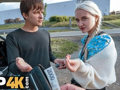 미인, 금발의, 오쟁이 진 남자, 귀여운, Hd, 자연의 가슴, 땋은 머리, 셀카