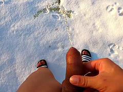 큰 음경, 모음집, 페티쉬, 게이, 야외의, 공개적인, 빼빼한, 혼자