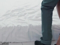 Queue, En levrette, Érotique, Hard, Hd, Interracial, Fille latino, Chatte