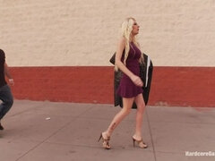 Rich Blonde Cunt Fantasizes About Getting What she Deserves