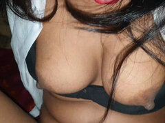 Stora tuttar, Knubbig, Indisk, Milf