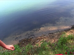 Popó, Fürdő ruha, Szőke, Leszbikus, Nyalás, Filigrán alkatú, Begyek, Nedves