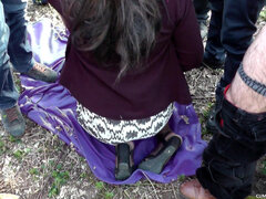 Obciąganie, Brunetka, Grupa, Gospodyni domowa, Dojrzałe, Orgia, Na wolnym powietrzu, Żona