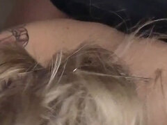 Όμορφη, Ξανθιά, Ζευγάρι, Χύσιμο, Ευρωπαίος, Στο πρόσωπο, Σπιτικό, Ώριμη γυναίκα