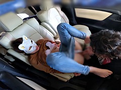 Velké kozy, Kuřba, Auto, Creampie, Cuckold, Hardcore, Japonské, Kozičky