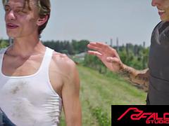 Grosse bite, Sucer une bite, Homosexuelle, Hard, Masturbation