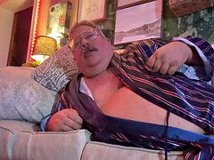 Sugar rich, outstanding gentleman with the biggest belly and the biggest cock with wonderful man tits