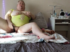 Amatéri, Bbw, Žena, Spodná bielizeň, Masturbácia, Dospelé