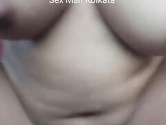 Couple, Fait maison, Femme au foyer, Indienne, Chevaucher, Épouse