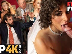 Nevesta, Brunetka, Striekanie semena, Hardcore, Hd, Podpätky, Na verejnosti, Stockings