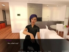 큰 음경, 본디지, 여자 지배, 발로 애무하기, 야외의, 조그마한, 공개적인