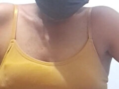 Leie, Frau, Indisch, Masturbation, Reif, Natürlichen titten, Solo