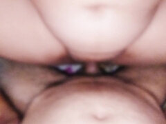 Duży tyłek, Para, Obciąganie, Domowej roboty