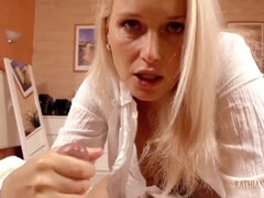 Gros cul, Grosse bite, Blonde, Sucer une bite, Tir de sperme, Mère que j'aimerais baiser, Seins naturels, Pov