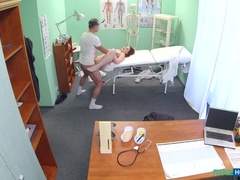 Kukk suging, Doktor, Fingring, Slikking, Kontor, Synsvinkel, Fitte, Uniform