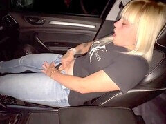 Gépkocsi, Elkapott, Női, Ujjazás, Szabadban, Nuni, Egyedül, Játékszerek