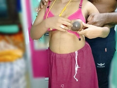 Amateur, Couple, Indienne, Mamelons