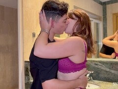 Leie, Grosser arsch, Paar, Lecken, Orgasmus, Muschi, Ablutschen, Taboo