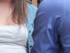 Chubby teen Brooke Bliss caught shoplifting and fucked very hard