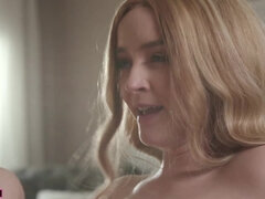 Blondynka, Dildo, Lesbijka, Mamuśka, Naturalne cycki, Sutki, Cycki, Zabawki