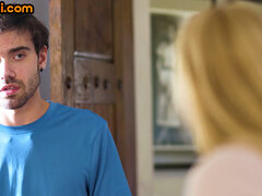 Grosser arsch, Grosse titten, Hundestellung, Fetisch, Mutti, Öl, Sohn, Tätowierung