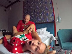 Blond, Pijpbeurt, Stel, Sperma shot, Europees, Hardcore, Rijden, Vrouw