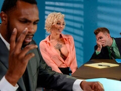 Duży tyłek, Duży kutas, Duże cycki, Obciąganie, Styl na pieska, Mamuśka, Krótkie włosy, Tatuaż