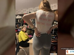 아마추어, 항문, 양성적인, 더블 삽입, 사무실, 야외의, 젖가슴, 웹캠