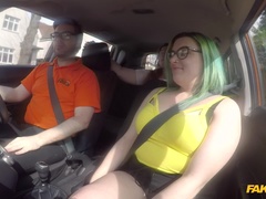 Mamada, Coche, Corridas, Estilo perrito, Corridas faciales, Al aire libre, Pov