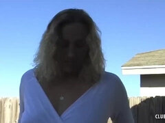 Blonde Milf Enjoys Jerking Dicks