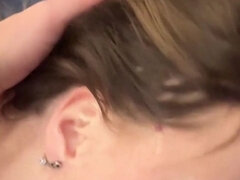 Amateur, Rubia, Mamada, Pequeña, Pov