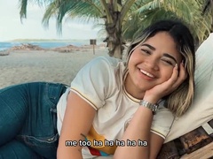 Beach Pickup Turns Wild: Yohamedi Fucks Latina Teen Doggy Style on Sand