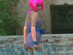 素人, 自家製, ストッキング