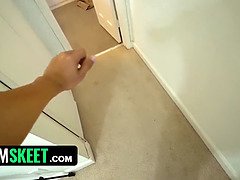 18, Stor stjärt, Avsugning, Sperma shot, Dominans, Pov, Grov, Tabu