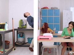 18, Duży tyłek, Duży kutas, Obciąganie, Styl na pieska, Naturalne cycki, Nastolatki, Cycki