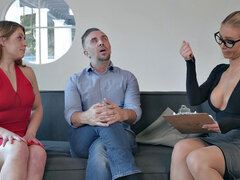 Store bryster, Blondine, Utro, Par, Hæle, Fisse, Nederdel, Tatovering