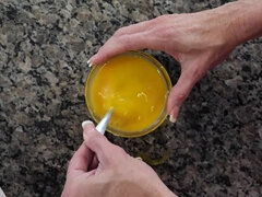 Komme på ansigtet, Fødder, Mand, Kysse, Køkken, Slikning, Fisse, Pirring