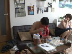 Asiatisch, Viele männer bespritzen eine frau, Hd, Japanische massage