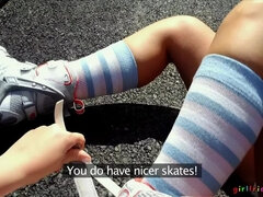 Τουαλέτα, Μαλακία με το δάχτυλο για γυναίκες, Η κοπέλα μου, Λεσβία, Γλείψιμο, Εκτός, Μουνί, Υγρό