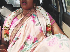 Voiture, Couple, Conversation vulgaire, Indienne, Mère que j'aimerais baiser