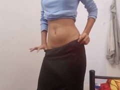 Tante, Vingeren, Indisch, Masturbatie, Orgasme, Kut duiken, Kousen, Tiener