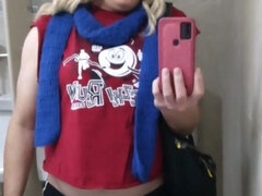 Public Bathroom Sissy Monstrous Fart!