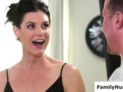 Stepmom India Summer Gives Wet Oil Dick Massage