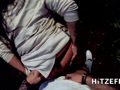 素人, デカ尻, 茶髪の, 巨乳な, 淫乱熟女, 公共, タトゥー, オッパイの